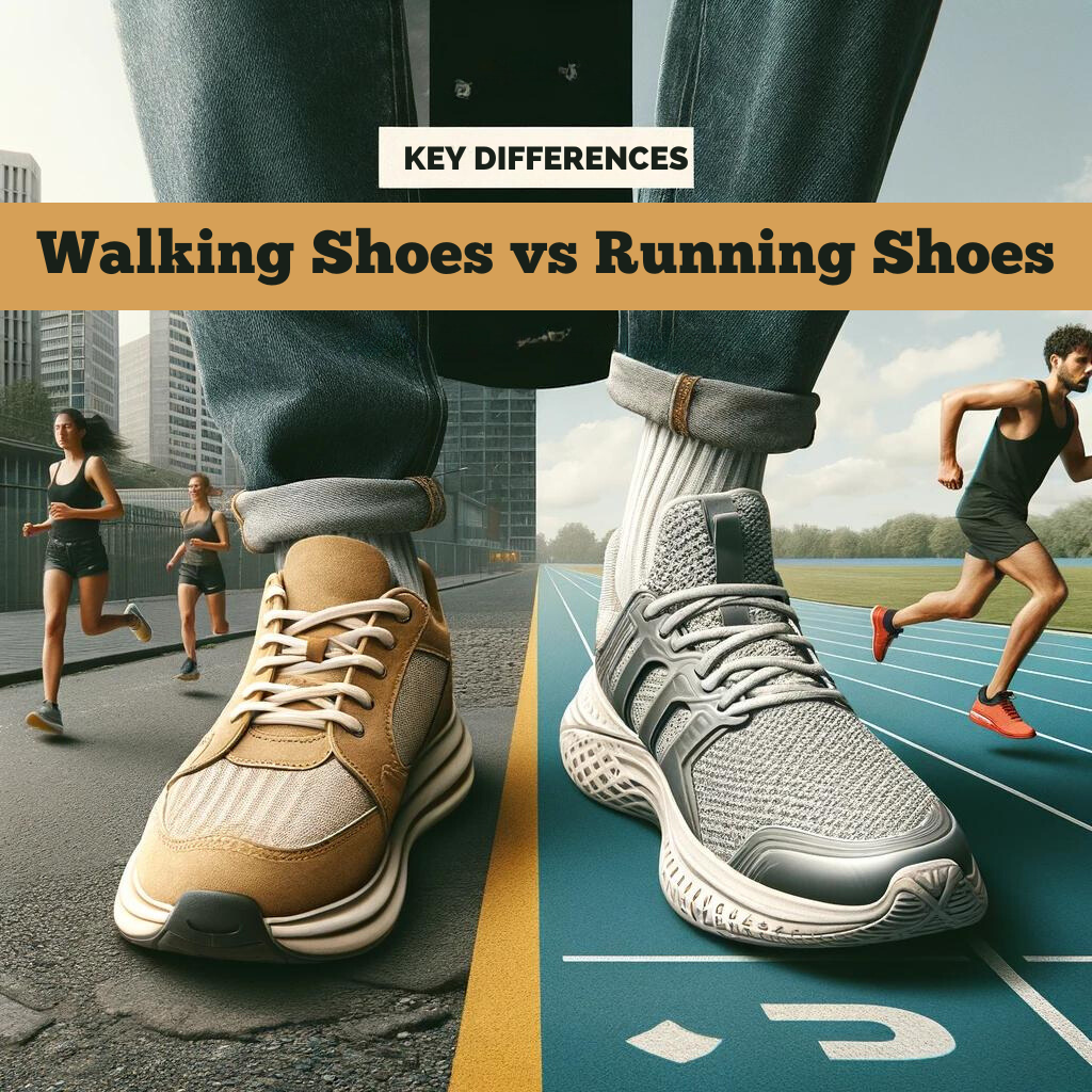 Running Shoes vs Walking Shoes