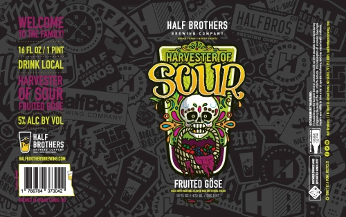 Half Brothers Brewing Co Harvester of Sour