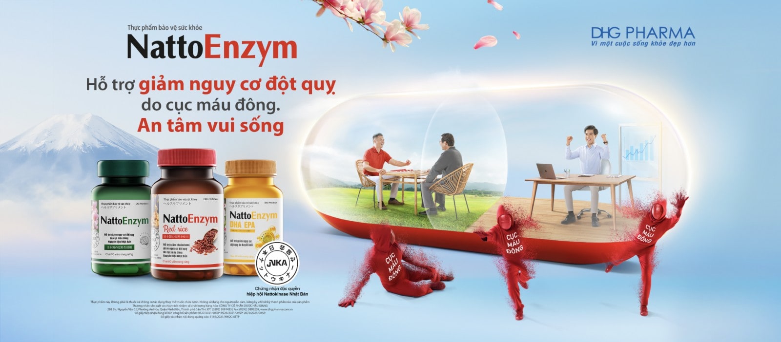 NattoEnzym Dược Hậu Giang.