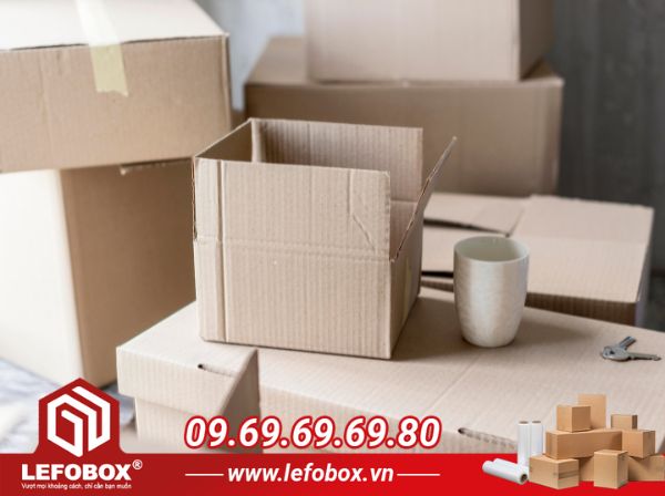 Thùng carton cũ Gò Vấp đựng quần áo, đóng hàng COD