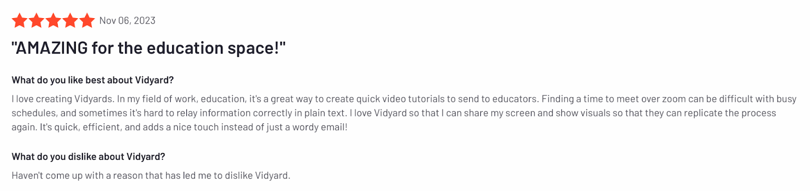 Vidyard Review 1