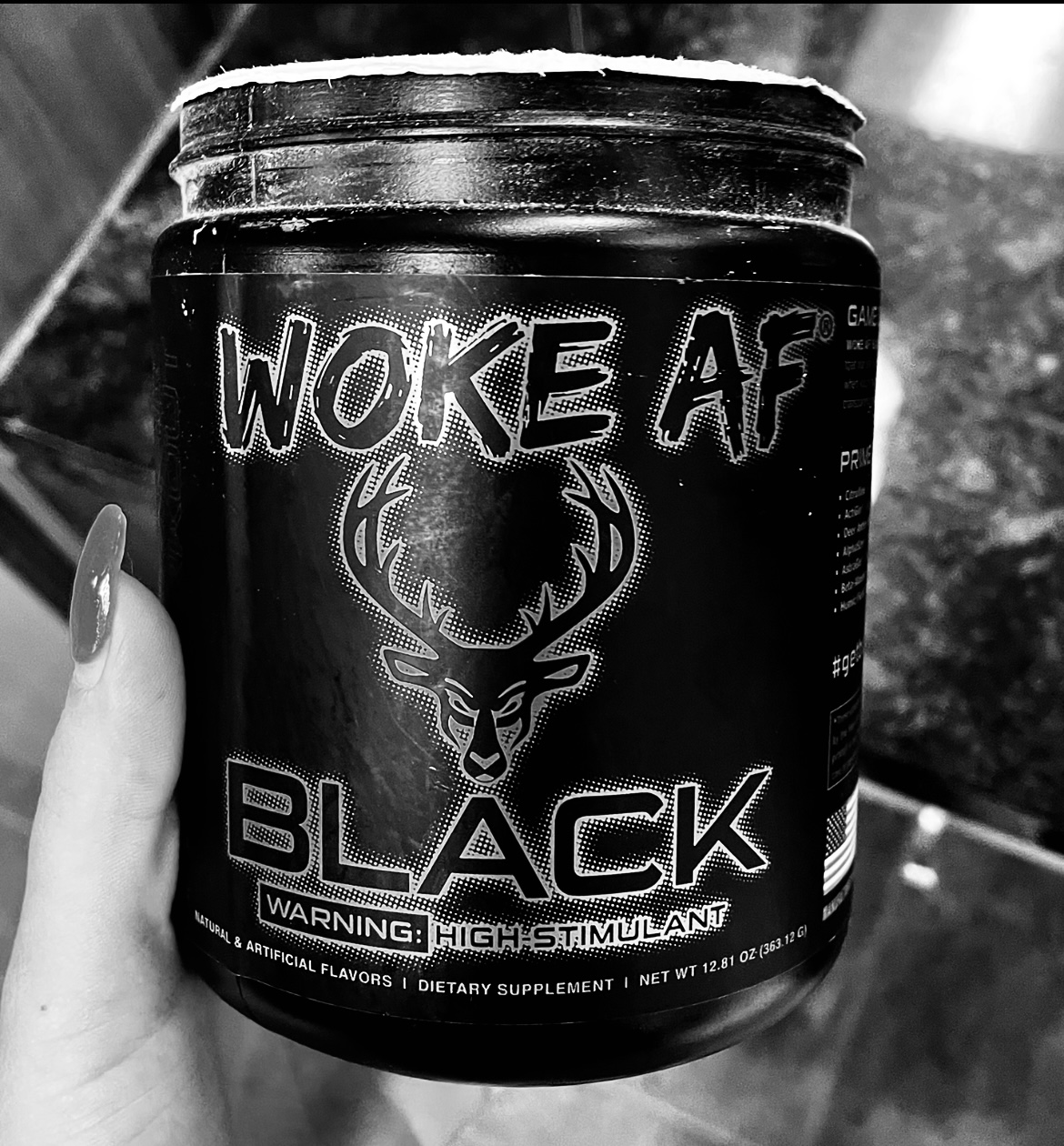 Picture of Woke AF Black pre-workout