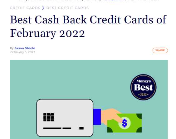 Best cash back credit cards of February 2022