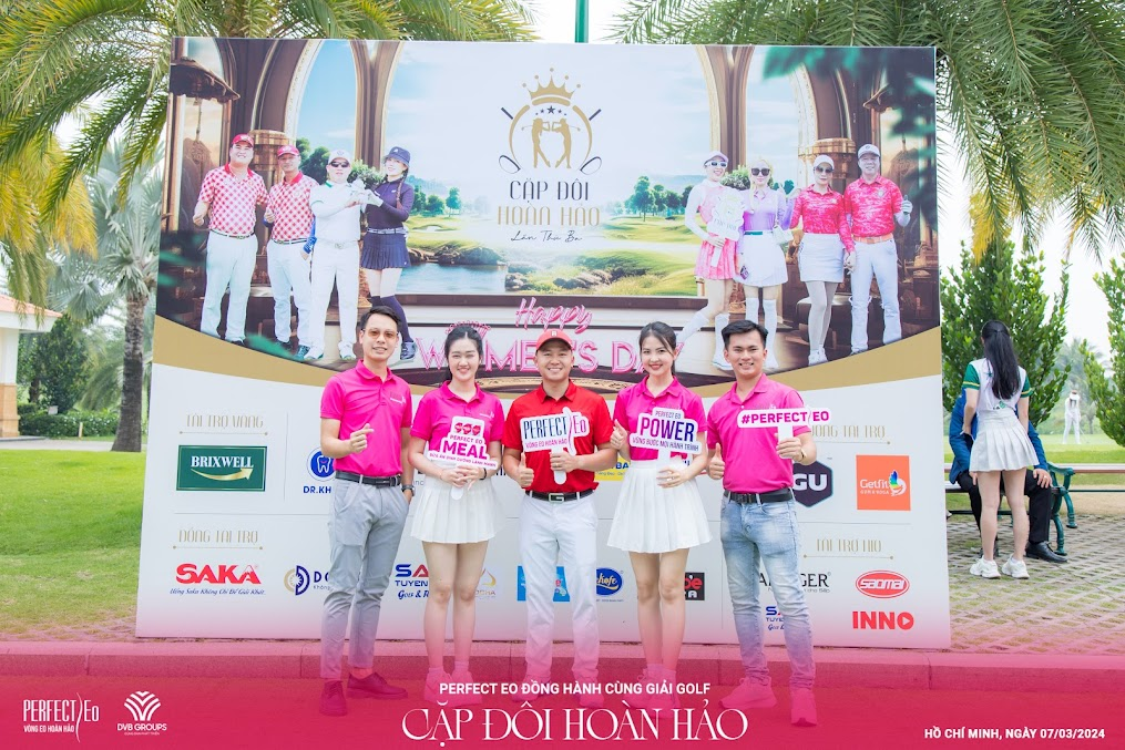 Perfect Eo  trở thành Đơn Vị Đồng Tài Trợ Vòng Eo Hoàn Hảo và Dinh Dưỡng Lành Mạnh tại Giải Golf Cặp Đôi Hoàn Hảo lần 3