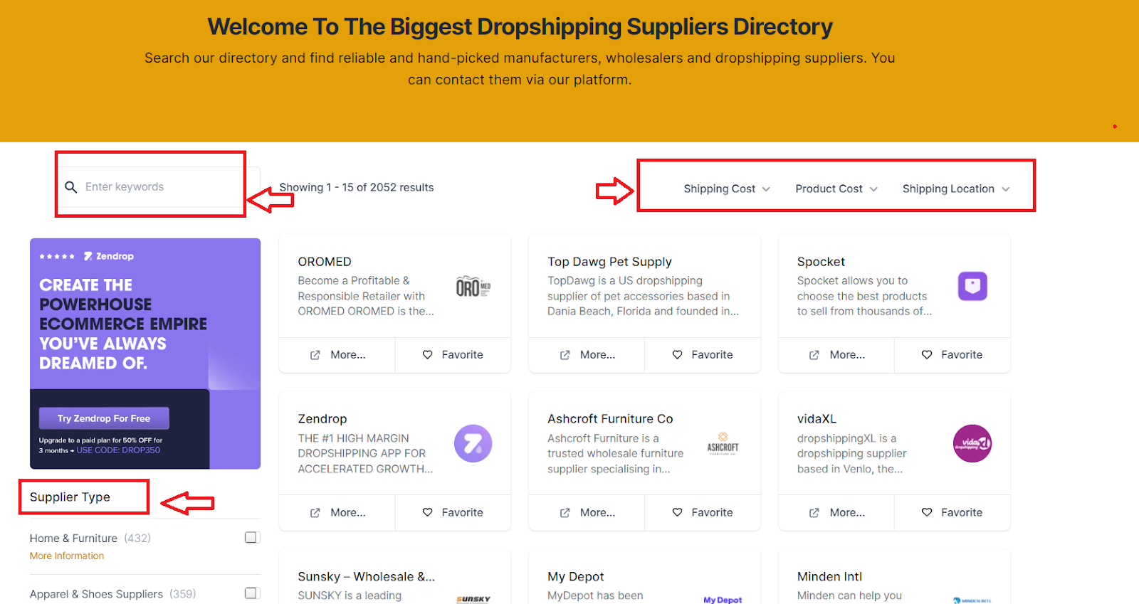 dropshipping.com supplier base