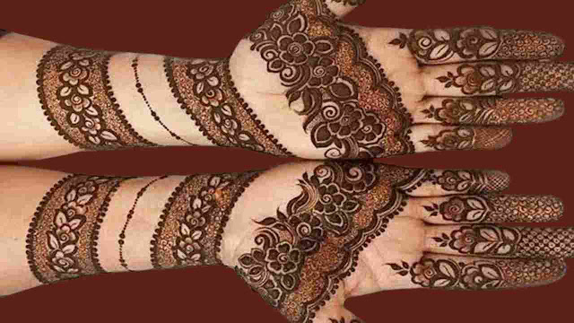 DULHAN KE LIYE TRENDY MEHNDI