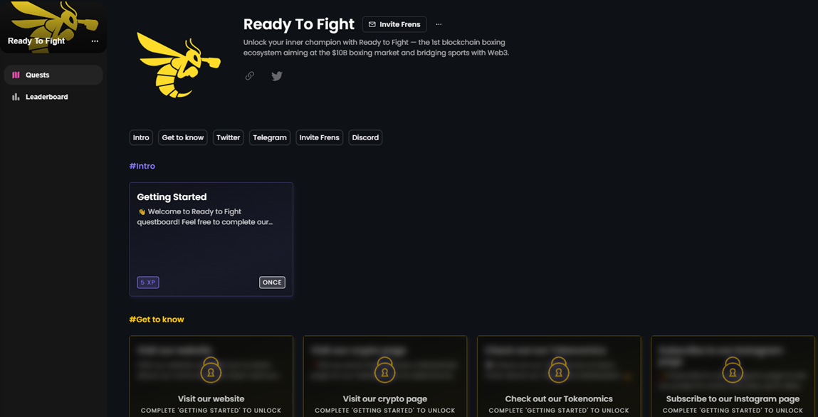 How to receive RTF airdrop via Ready To Fight app and Zealy - 7