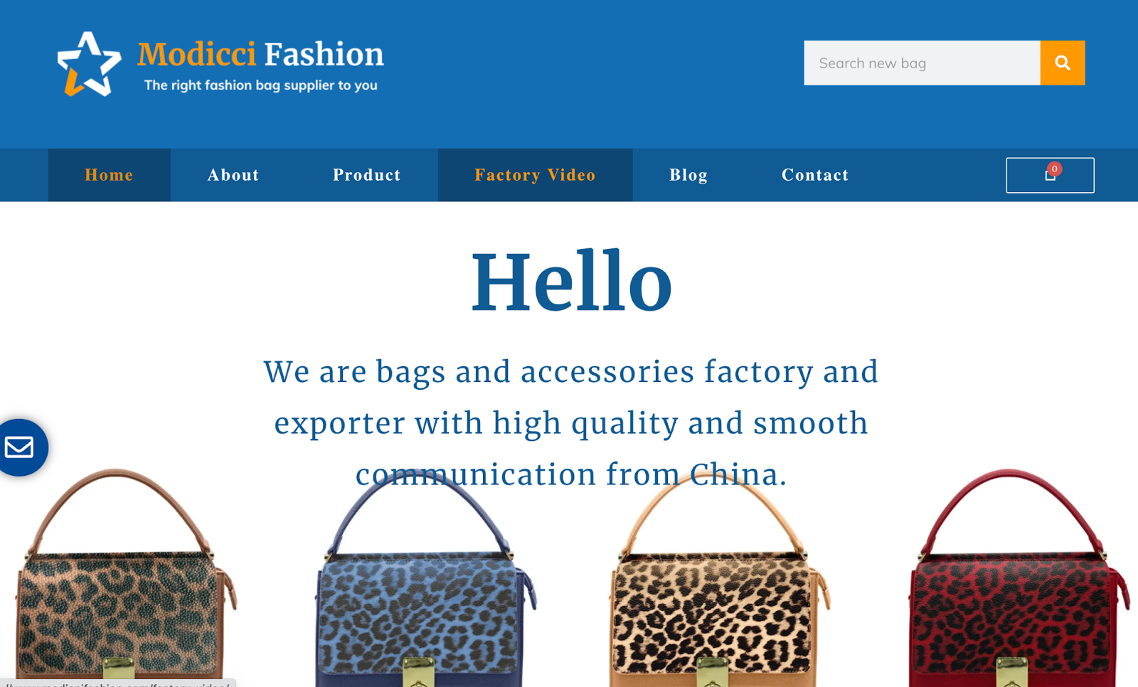 High quality bags discount supplier