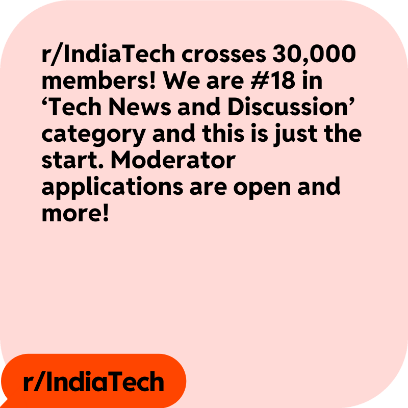 how r/IndiaTech recruits mods