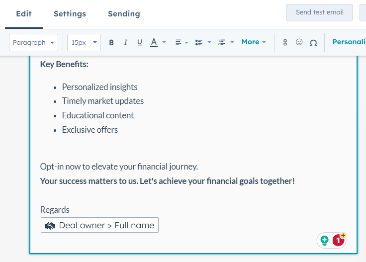 HubSpot Hacks Incorporating Owner Name, Email, and Signature in Marketing Emails for Dynamic Email Personalization