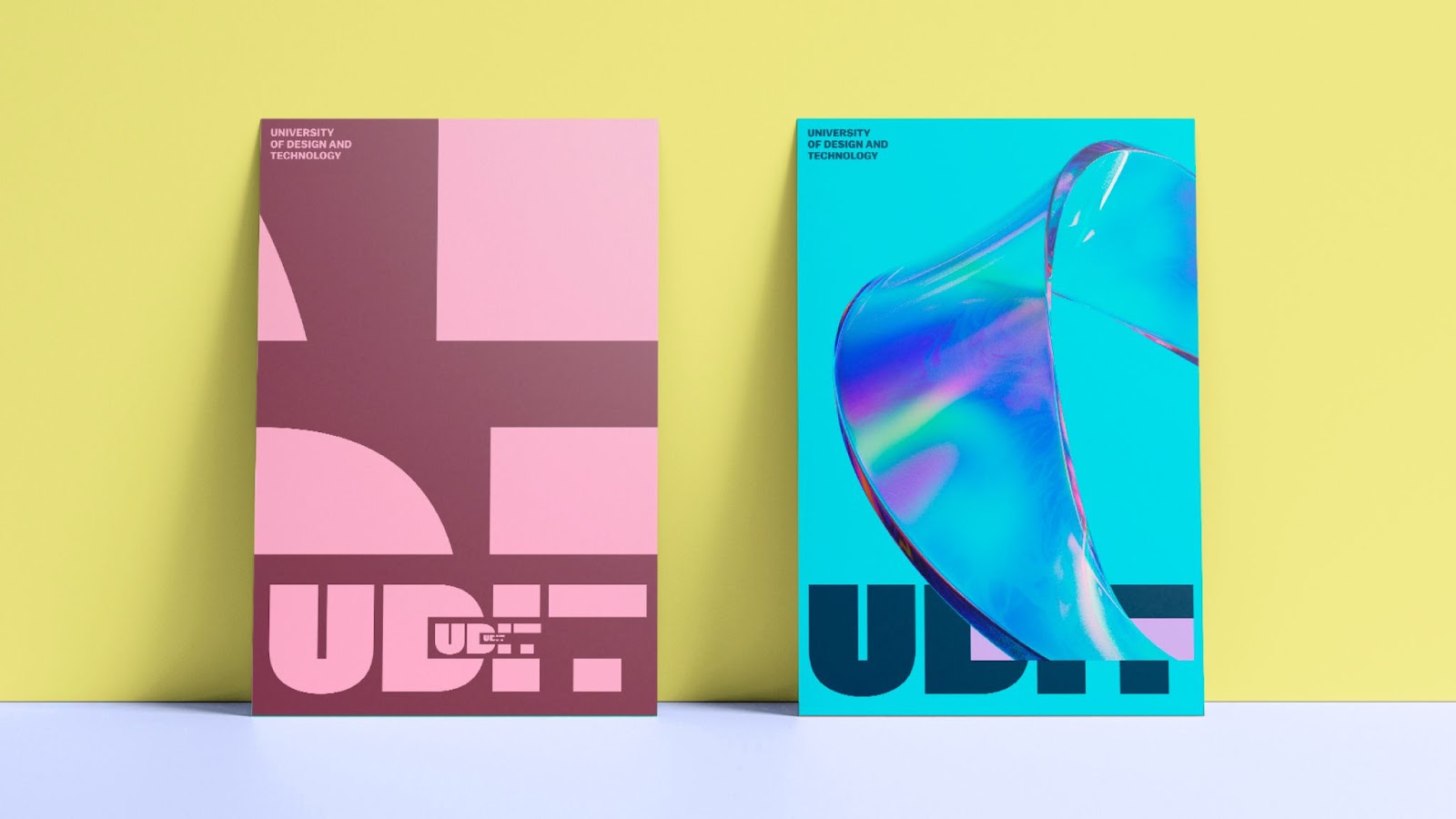 Artifact from the UDIT’s Bold and Playful Branding by Erretres article on Abduzeedo