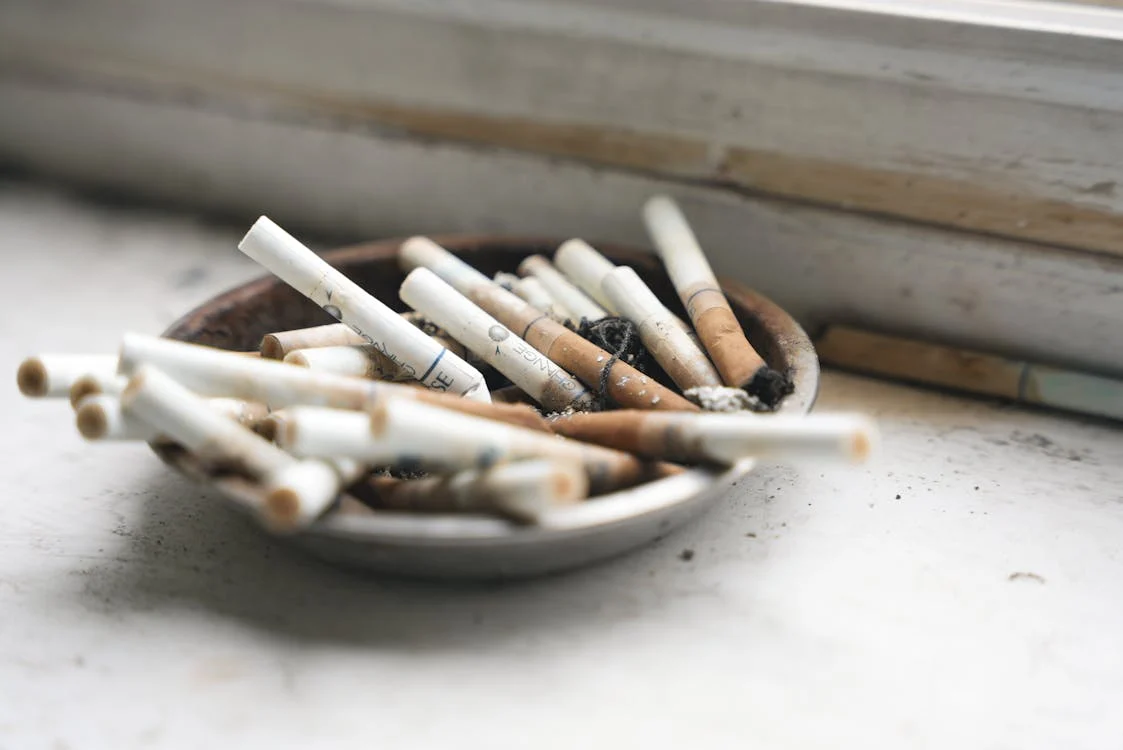 used cigarettes