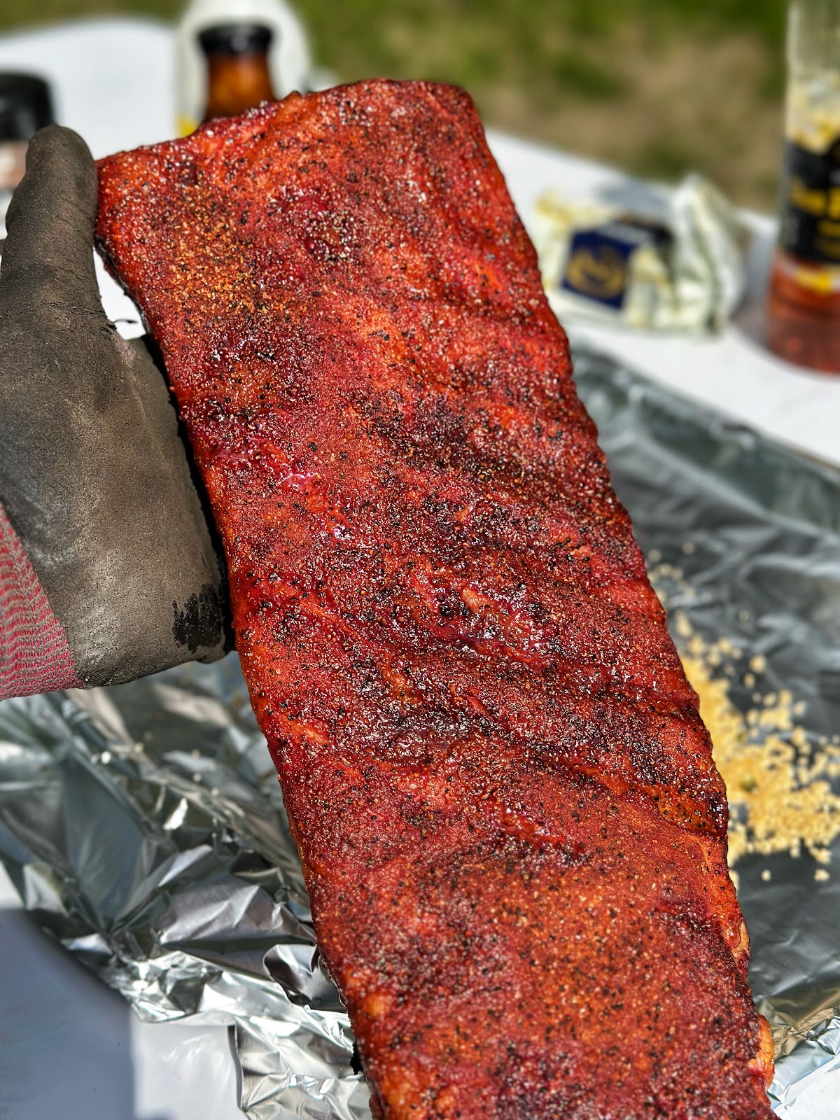 St Louis-style ribs