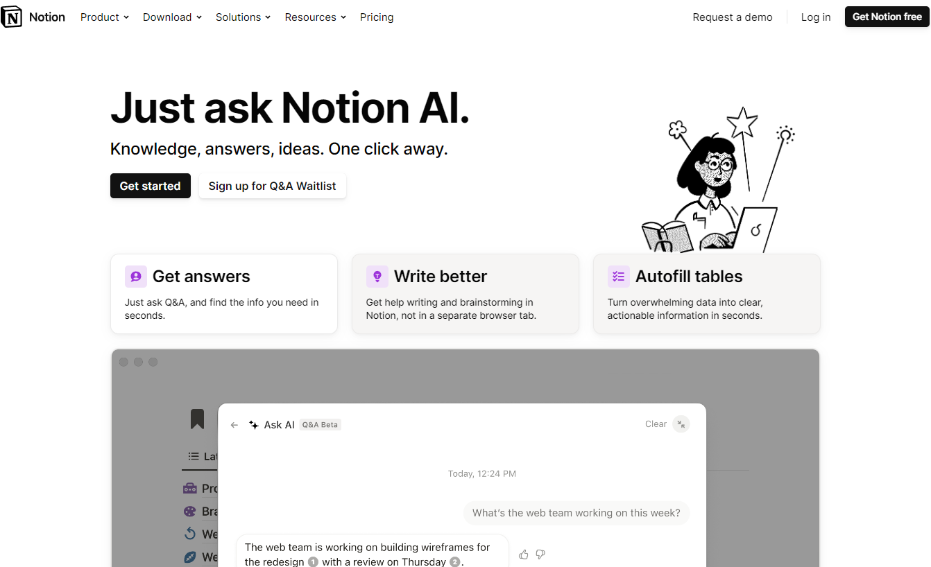 AI Assistant with Notion