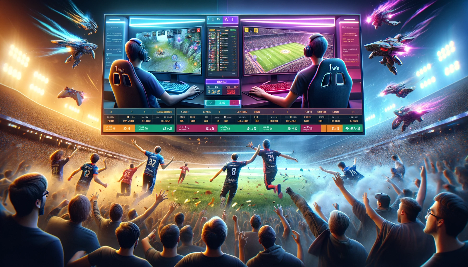 Apostas em Cybersport na 1win: oportunidades para os fãs de eSports