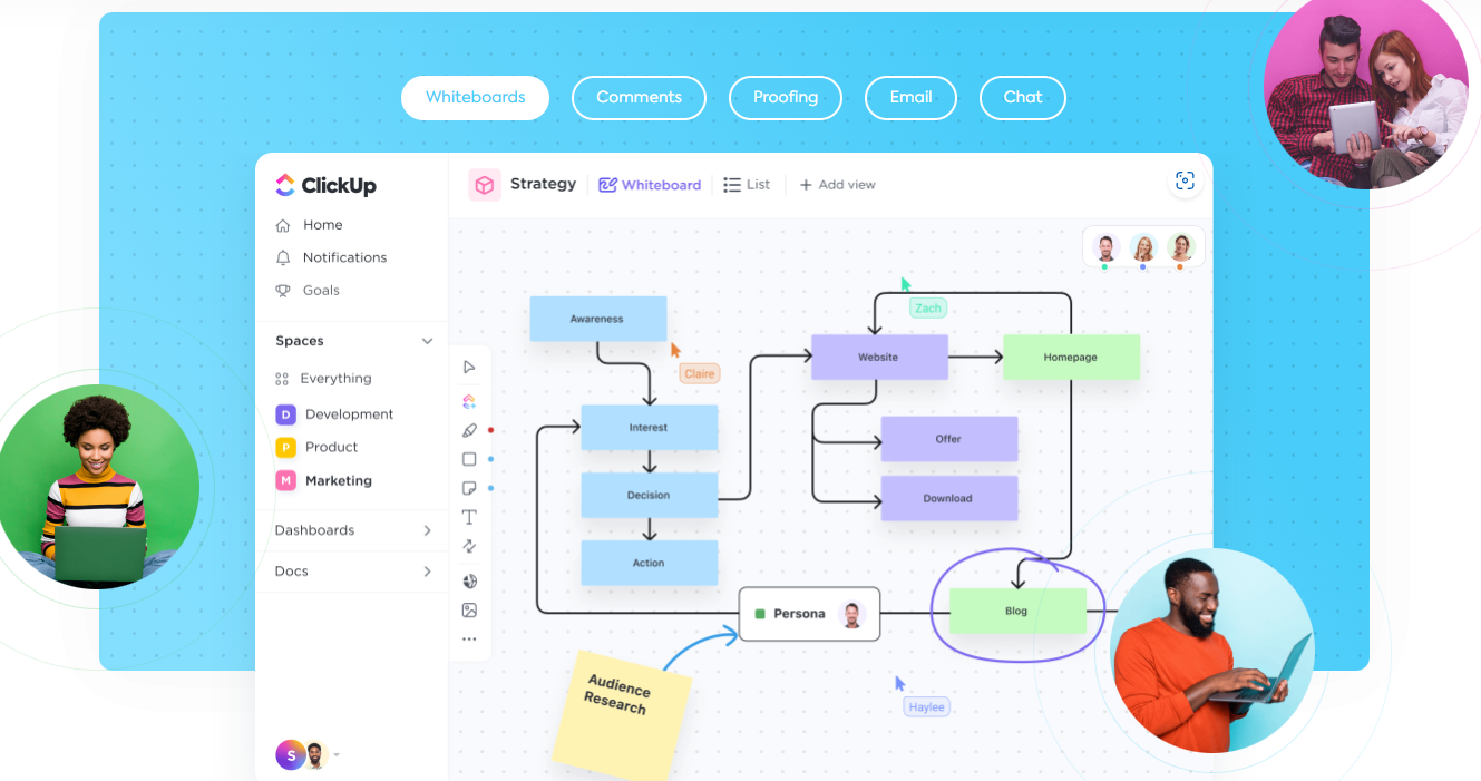 ClickUp Workflow and Project Management