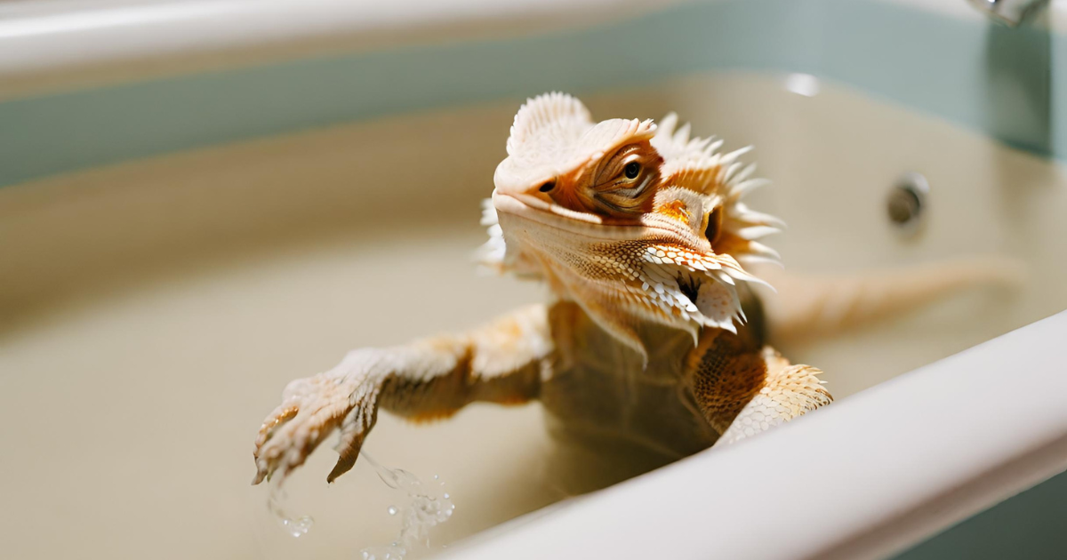 reptile bath