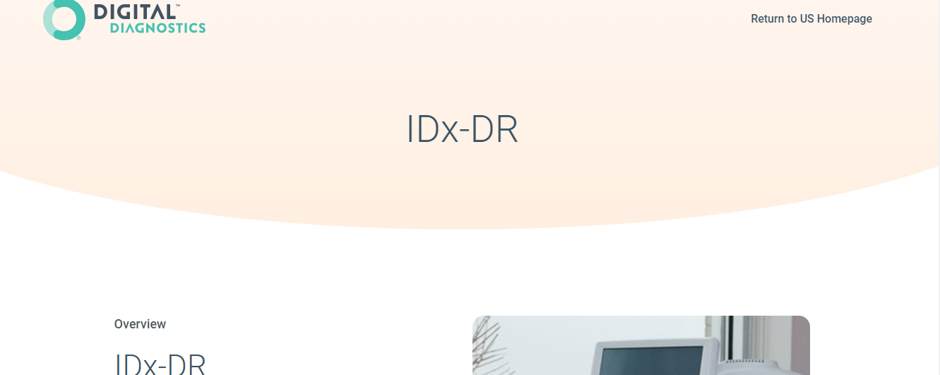 IDX-DR AI disease detection app