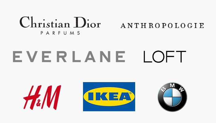 Various companies that use AR