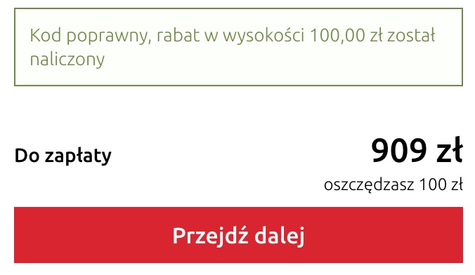 Black Red White kod rabatowy -100 zł