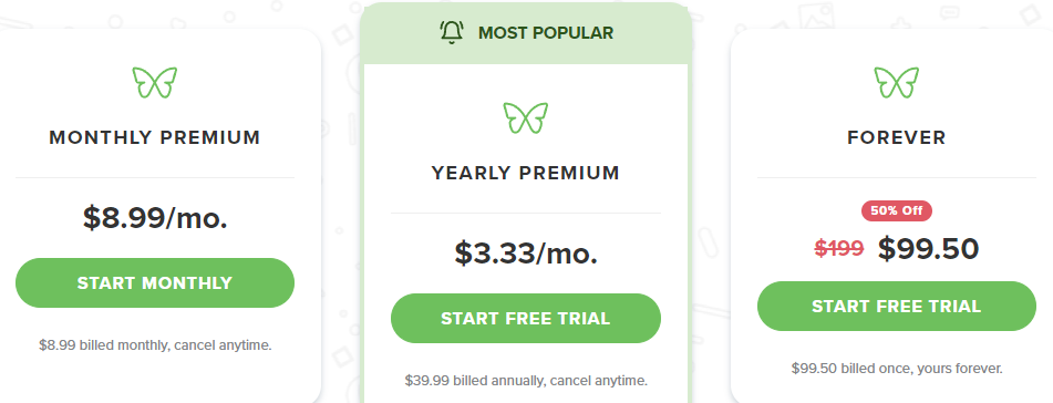 Freedom Pricing Plans