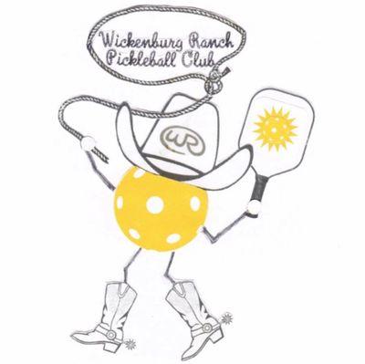 A cartoon of a pickleball club logo

Description automatically generated