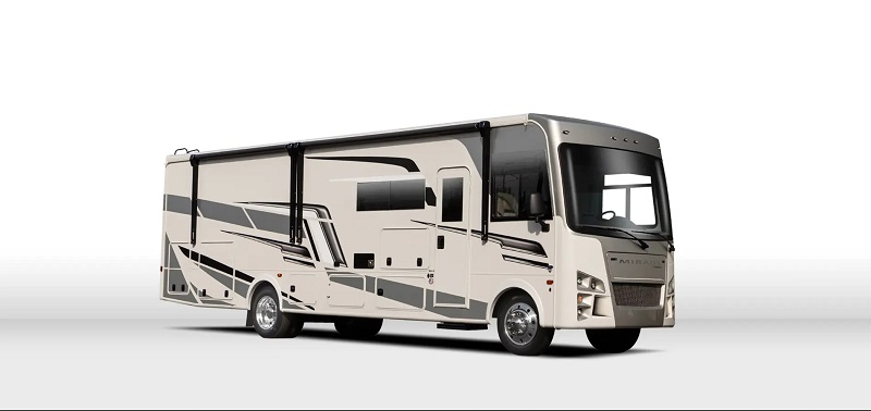 2024 best Class A motorhomes for full-timers Coachmen Mirada 32LS exterior