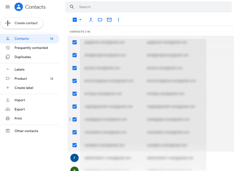 Select Contacts for Your Group: To Create a Group in Gmail