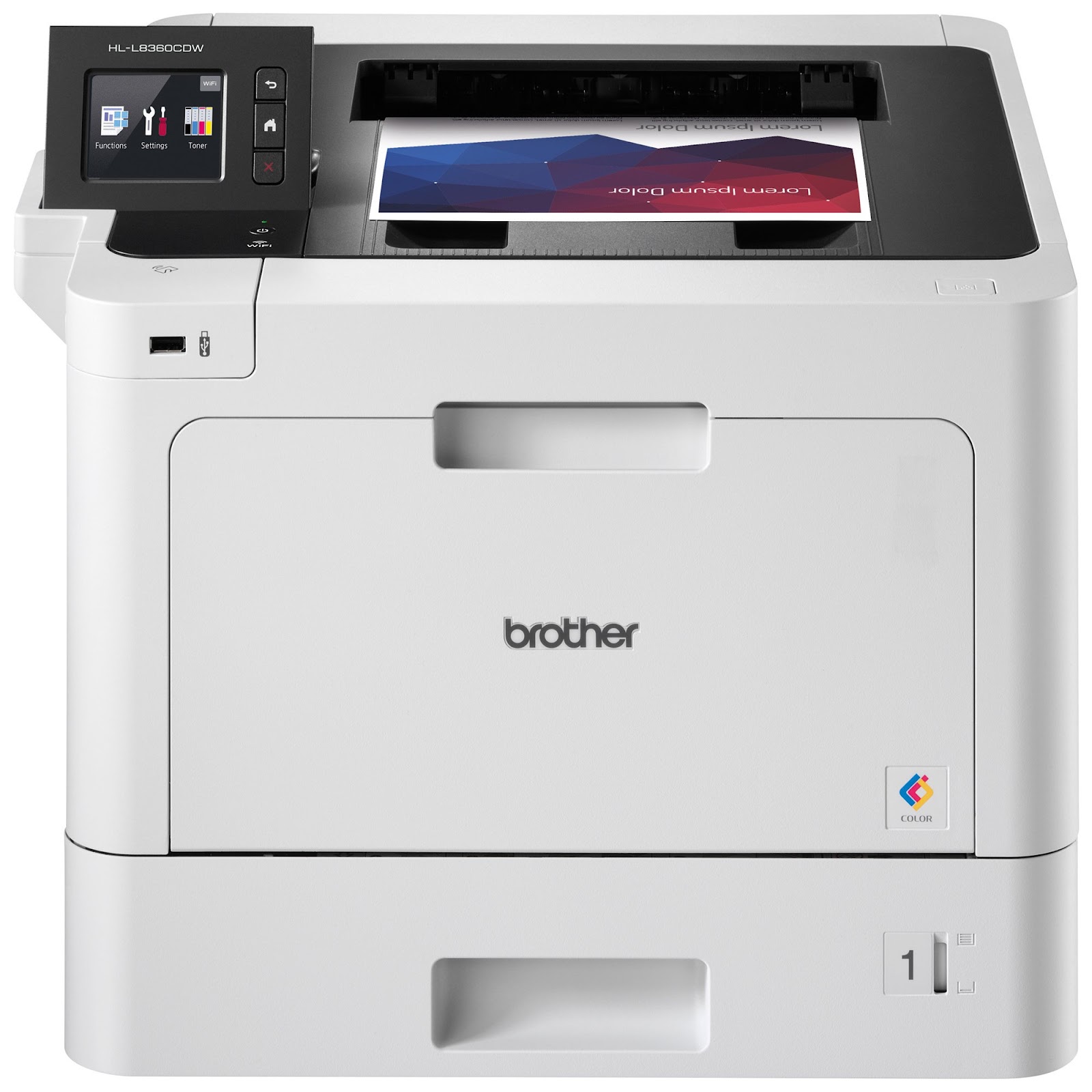 Impressora Laser Brother 8360CDW Branco