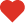 A red heart icon.