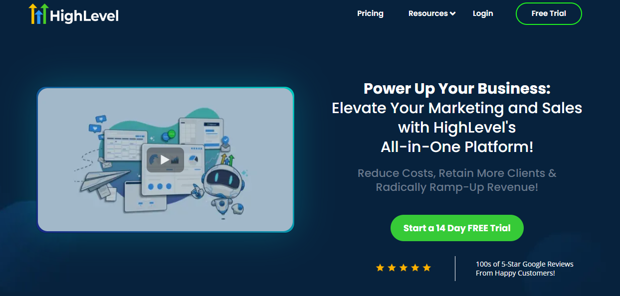 GoHighLevel: Power up your business: Elevate your marketing and sales with HighLevel's All-in-one platform!