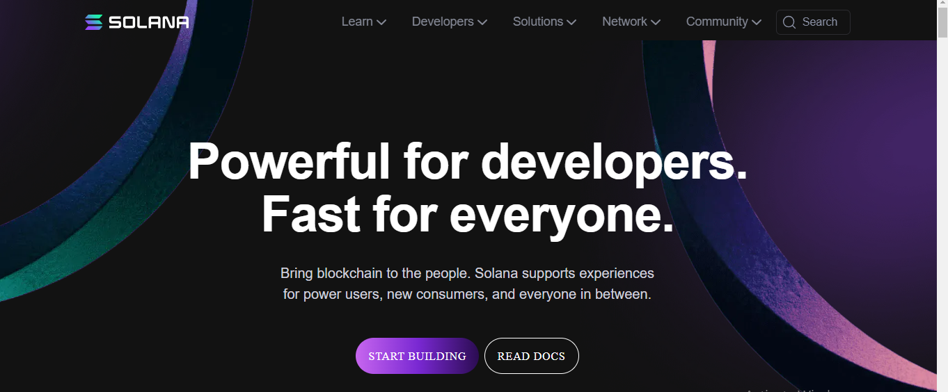 Solana Blockchain App