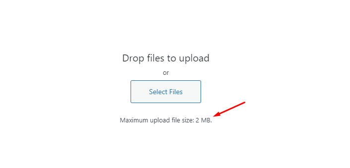 upload File size 