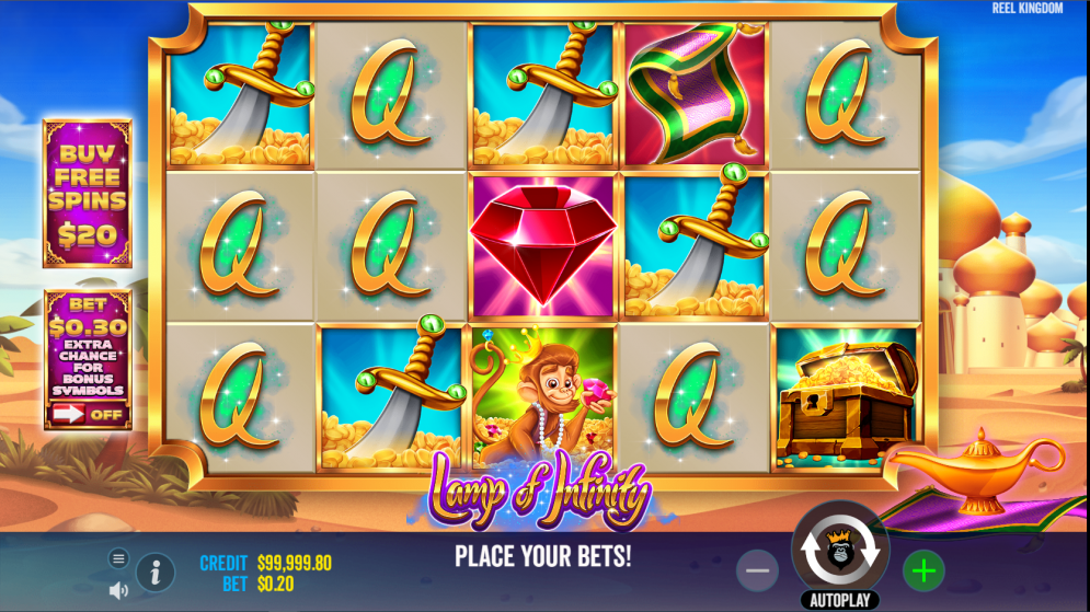 Lamp Of Infinity™ | Slots | HunnyPlay