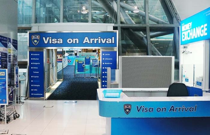 Ghana visa fee - airport