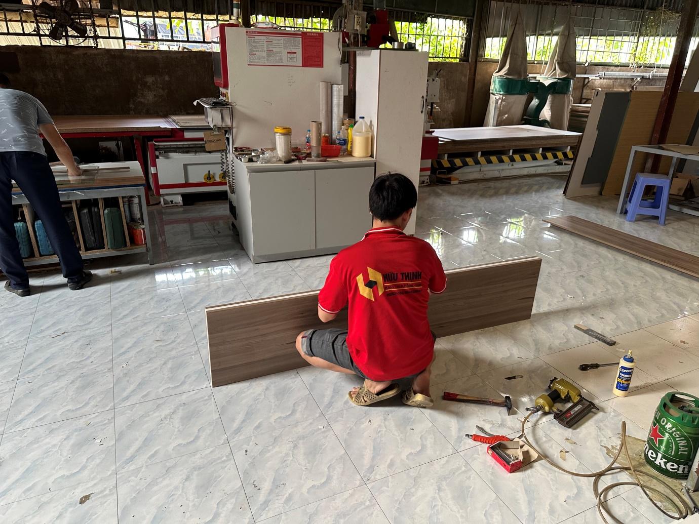 Quy trình thực hiện thi công nội thất tại Nội thất Tiền Giang luôn đảm bảo sự chuyên nghiệp, tận tâm