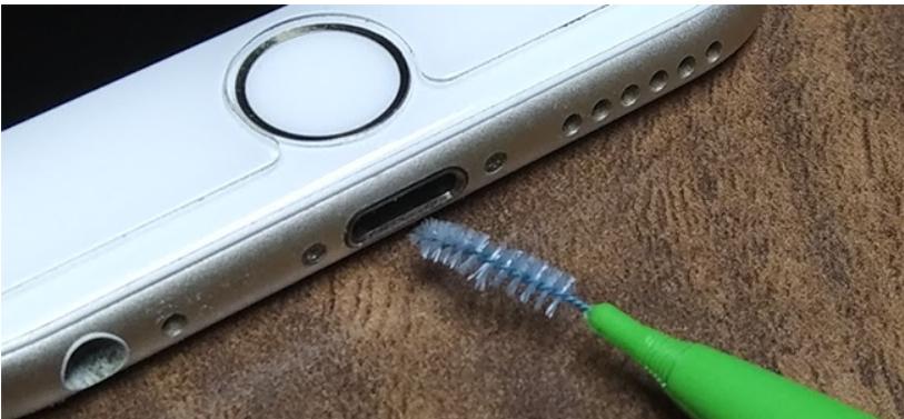 Clean the Charging Port of iPhone