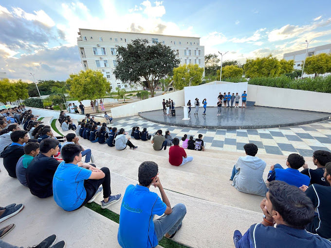 Students at The Academic City School, Bangalore