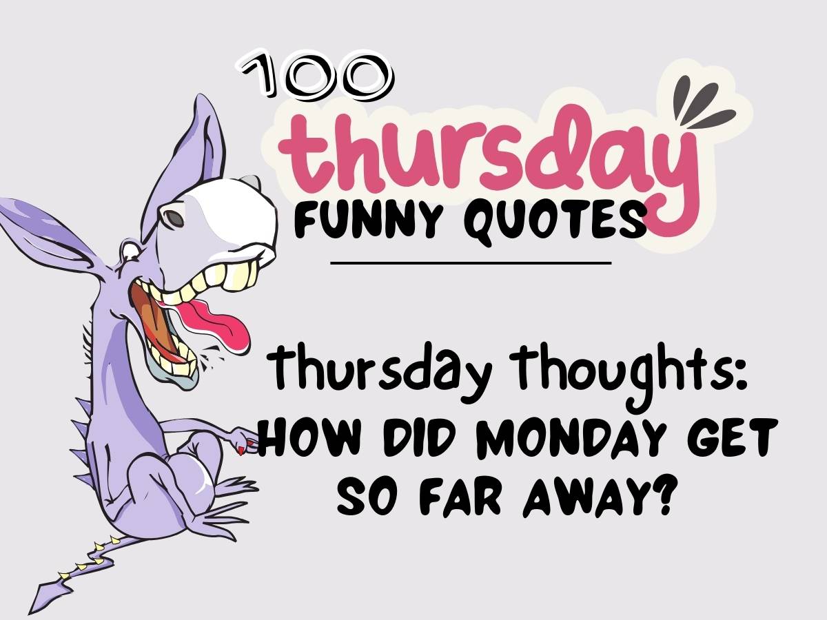 happy Thursday quotes funny