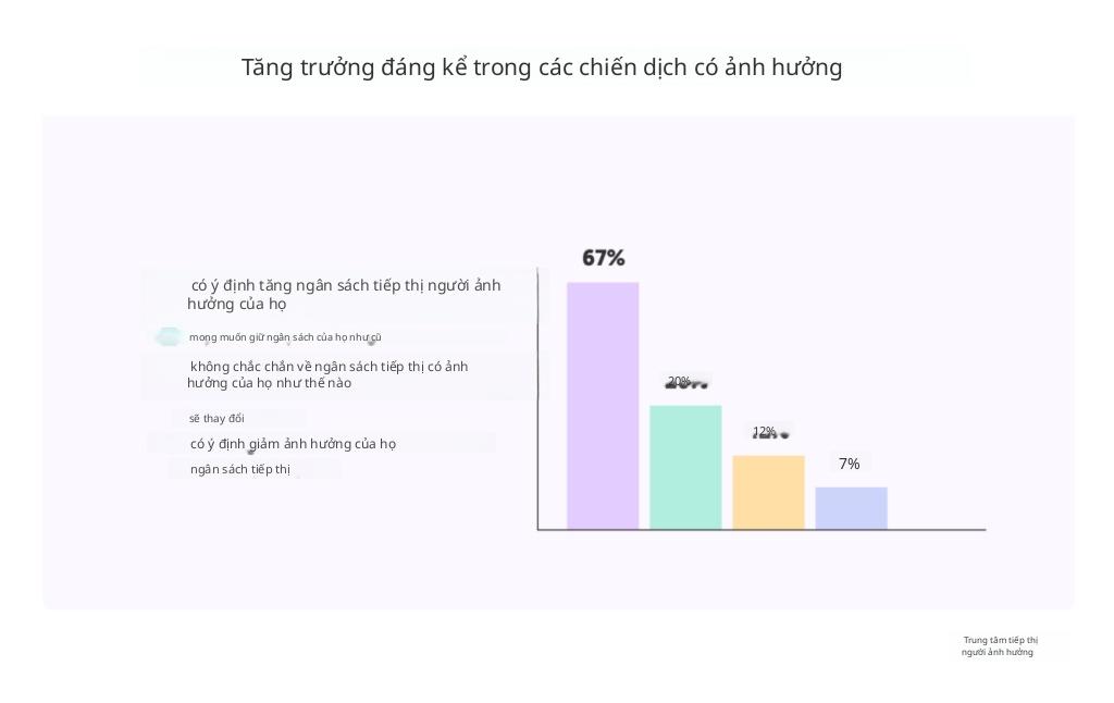 Substantial Growth in Influencer Campaigns