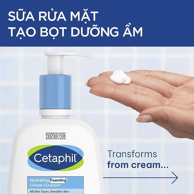 Sữa rửa mặt có chứa công thức amino axit