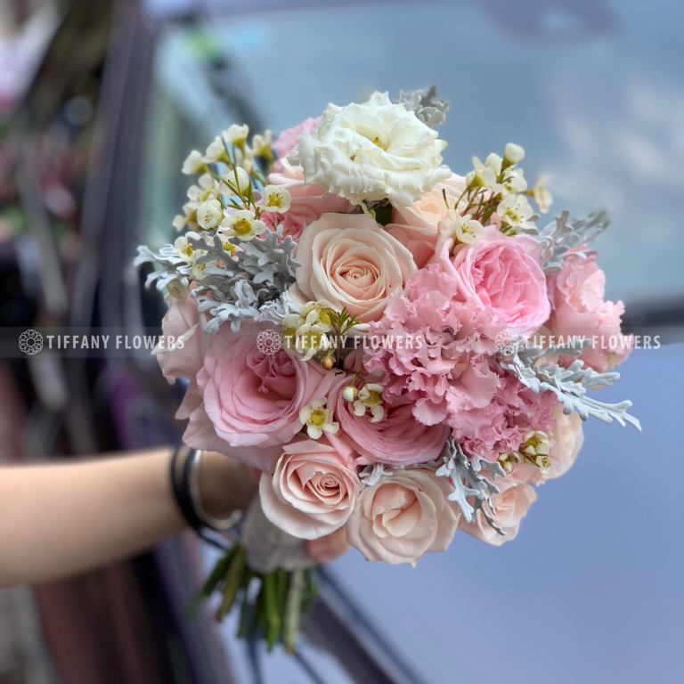 Tiffany - Địa chỉ cung cấp hoa cưới cầm tay Hà Nội giá thành xứng tầm chất lượng