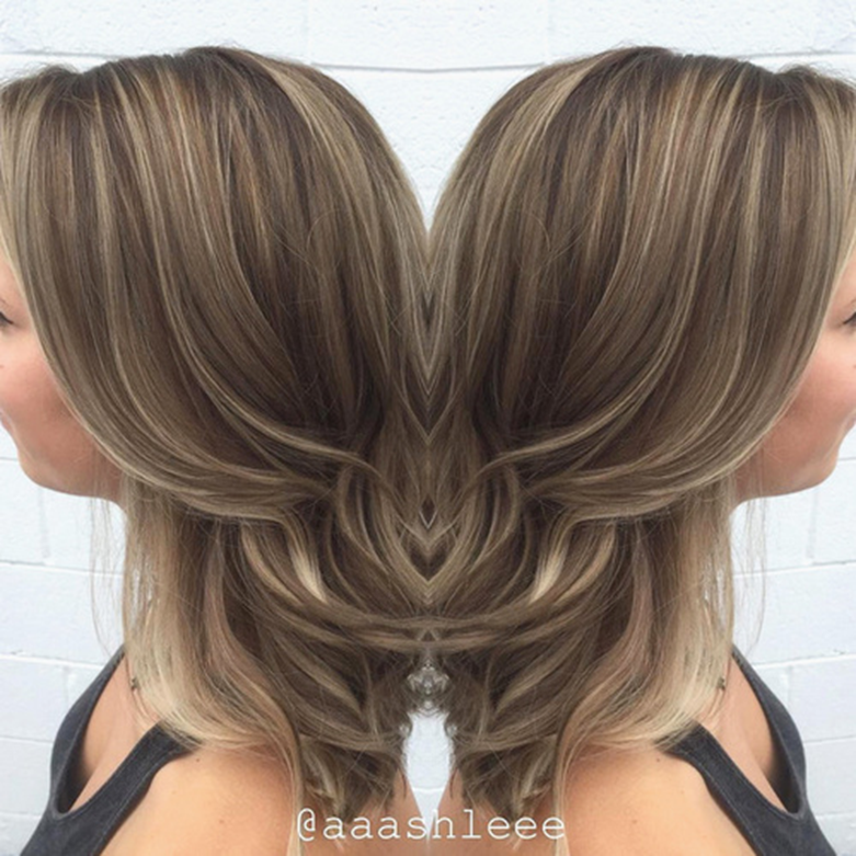 Waves for Ash Blonde Hair with Side Swept