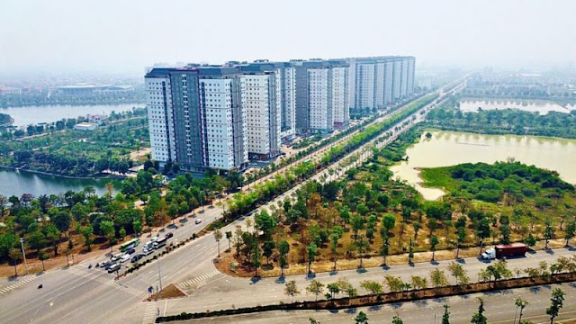 Trục đường phía Nam khu đô thị Thanh Hà