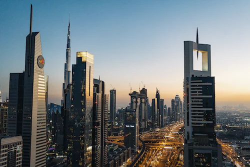 Dubai business district