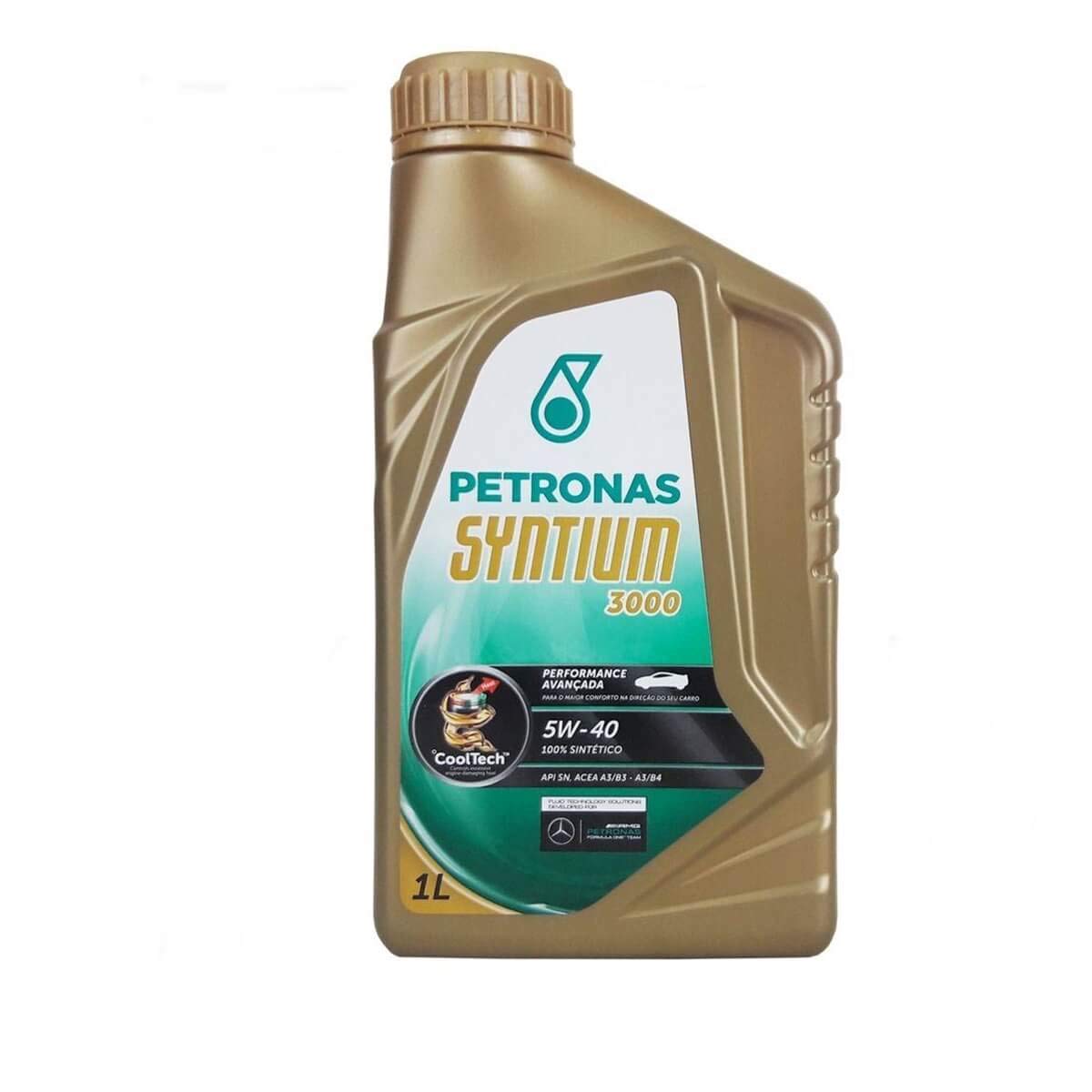 Óleo Motor Petronas Syntium 3000 5w40 Sintético 1lt