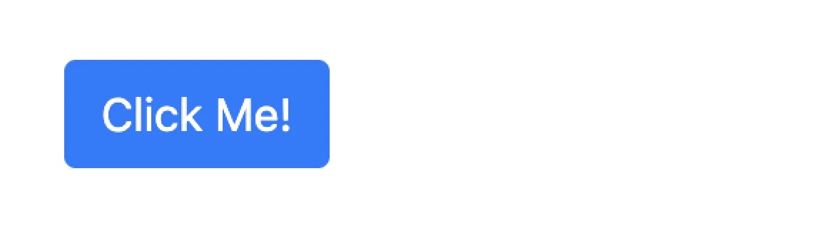 "¡Haz click en mi!" Botón azul con texto blanco usando Bootstrap.