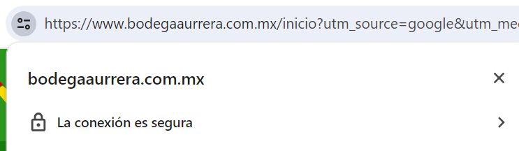 ejemplo de página con certificado SSL activo