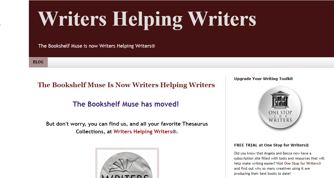 The Bookshelf Muse - Blog's Webpage