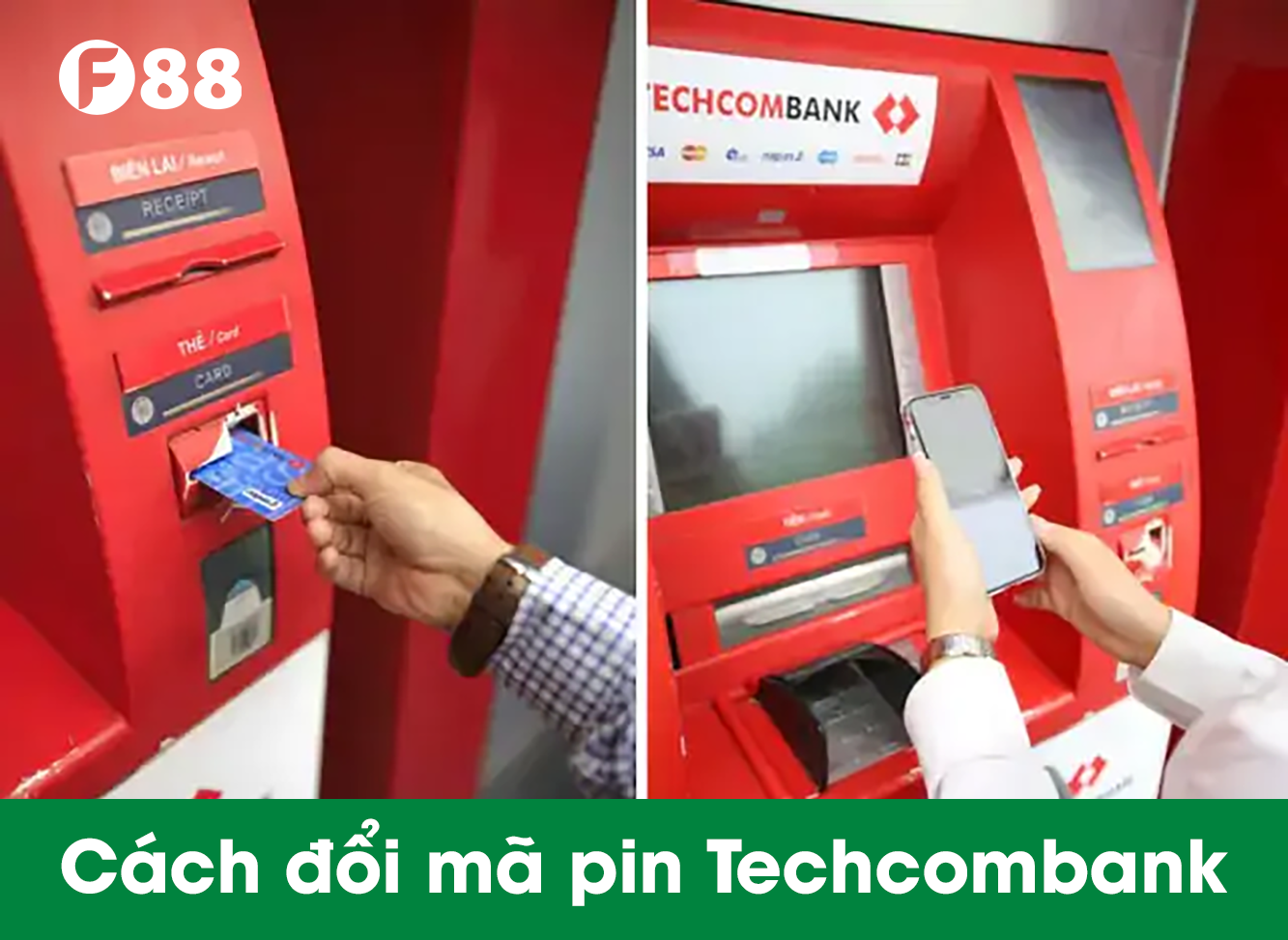 Cách đổi mã PIN Techcombank